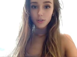 J15 Amateur girl shows her tits and pussy