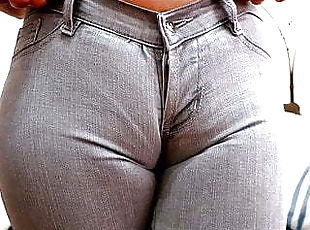Asses tight jeans shorts Butts Cameltoes 44