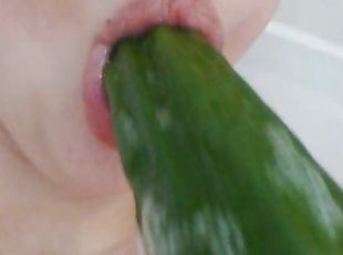 Older Double Cucumber Whore